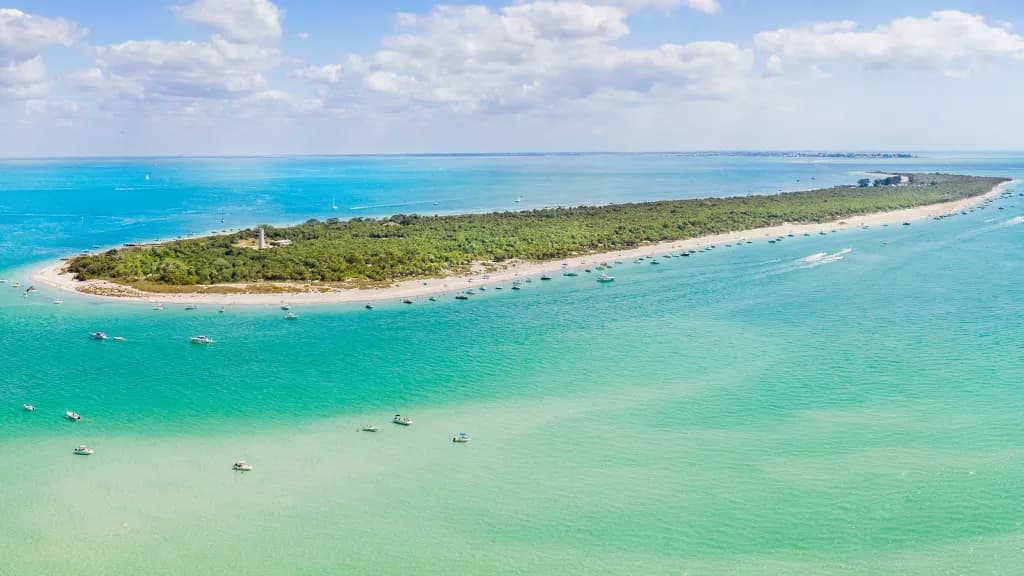 Egmont Key, a Well Played Charters destination on Florida's Gulf Coast