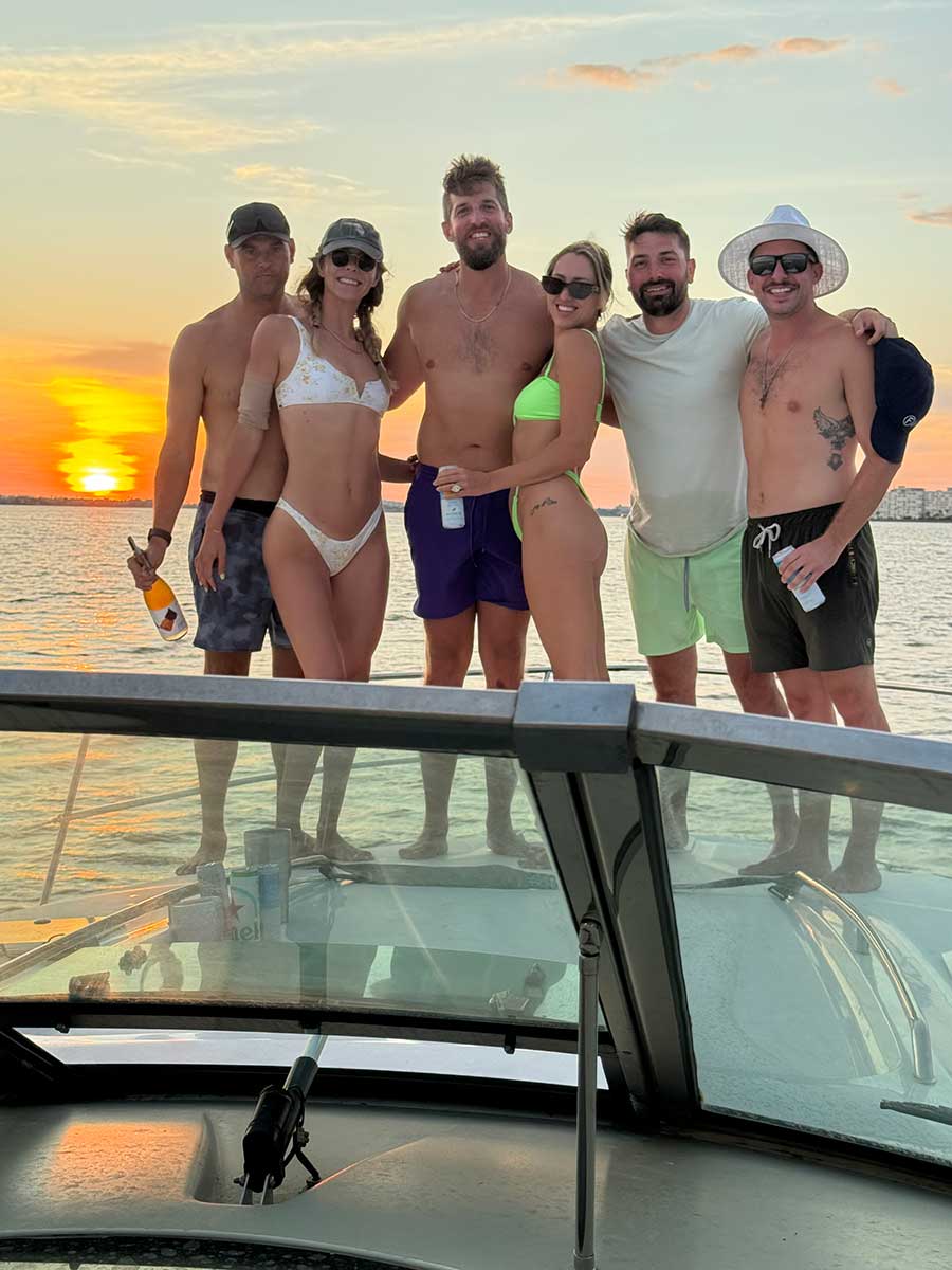 Well Played Charters guests and yachts on Florida's Gulf Coast