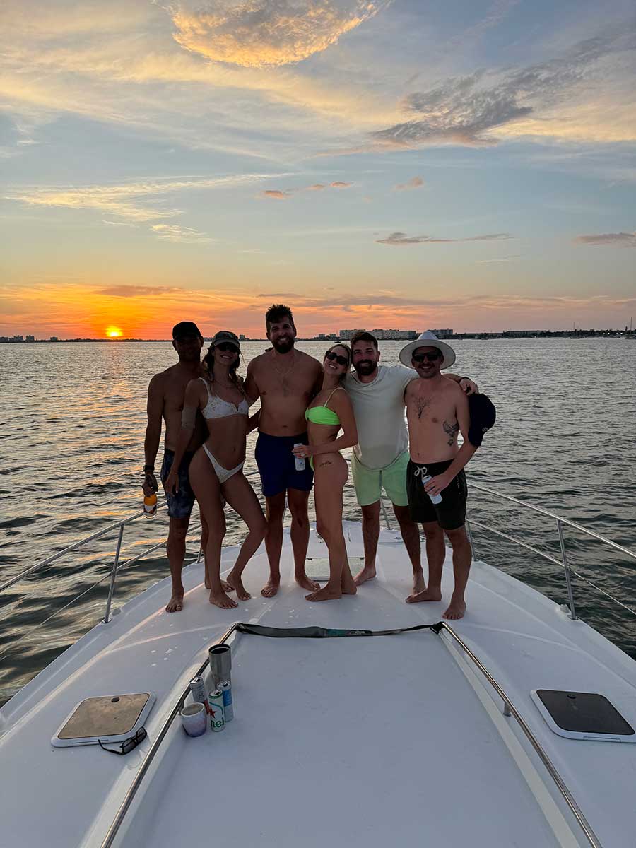 Well Played Charters guests and yachts on Florida's Gulf Coast
