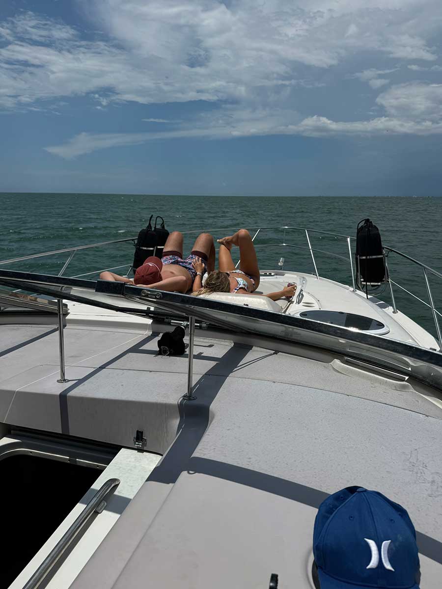 Well Played Charters guests and yachts on Florida's Gulf Coast